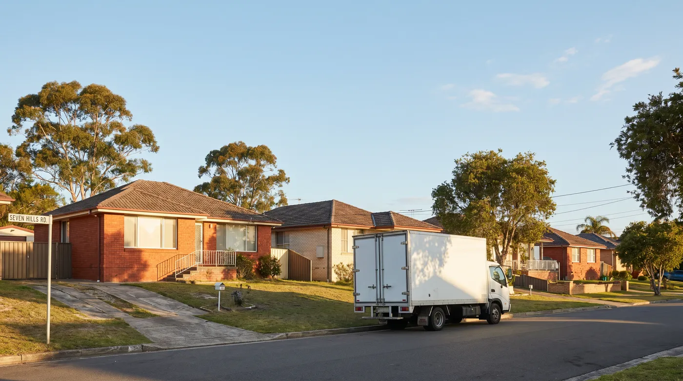 Brick veneer homes on an established street in Seven Hills